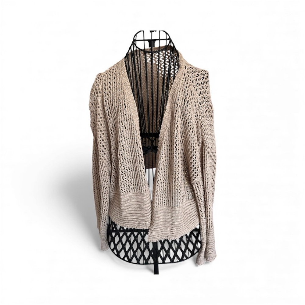 Women's Tan Knit Sweater